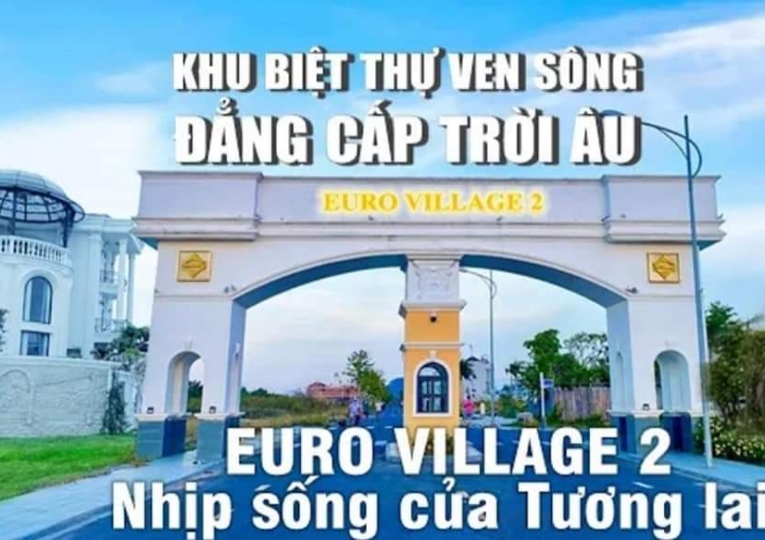 Đất biệt thự mặt đường Giáng Hương 4 - Euro Village 2